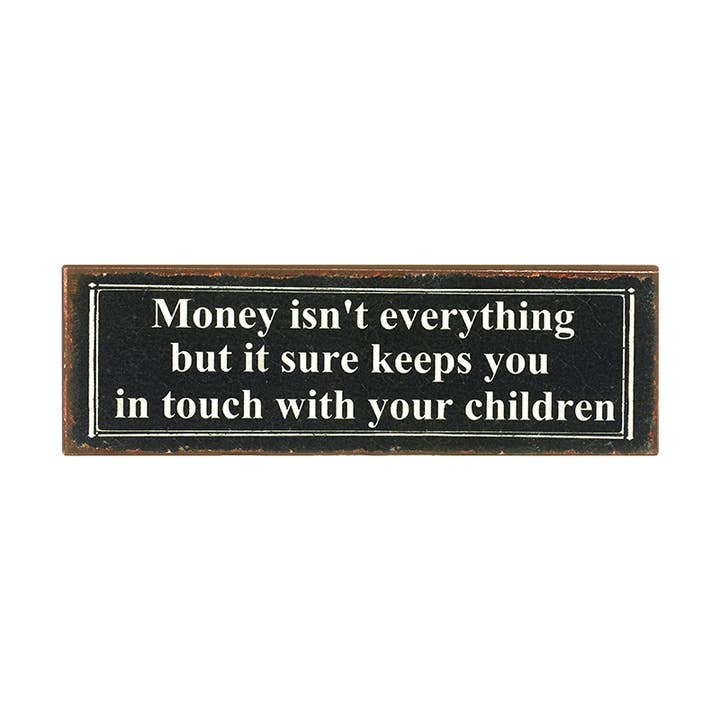 Metal Magnet Money Isn'T Everything for wholesale by Heaven Sends