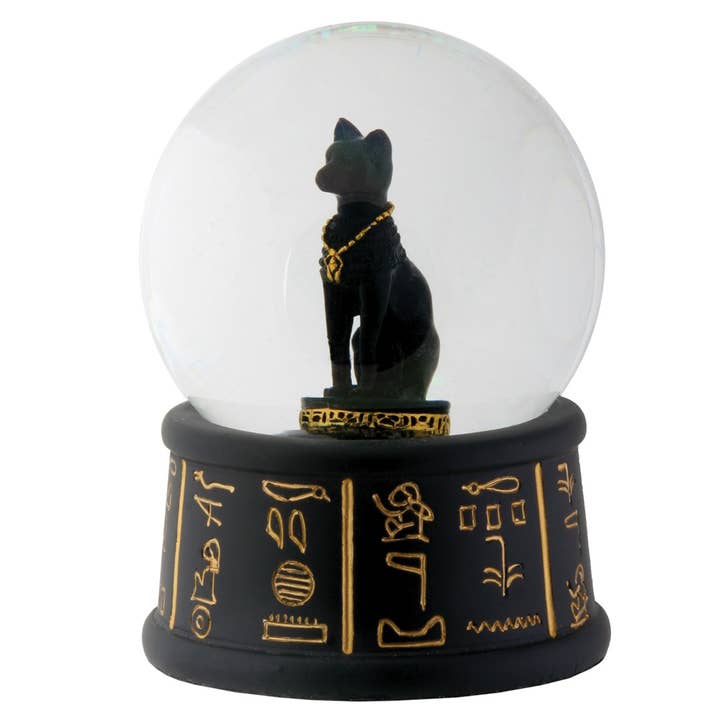 Egyptian Bastet Water Globe (65mm) for wholesale by Pacific Trading