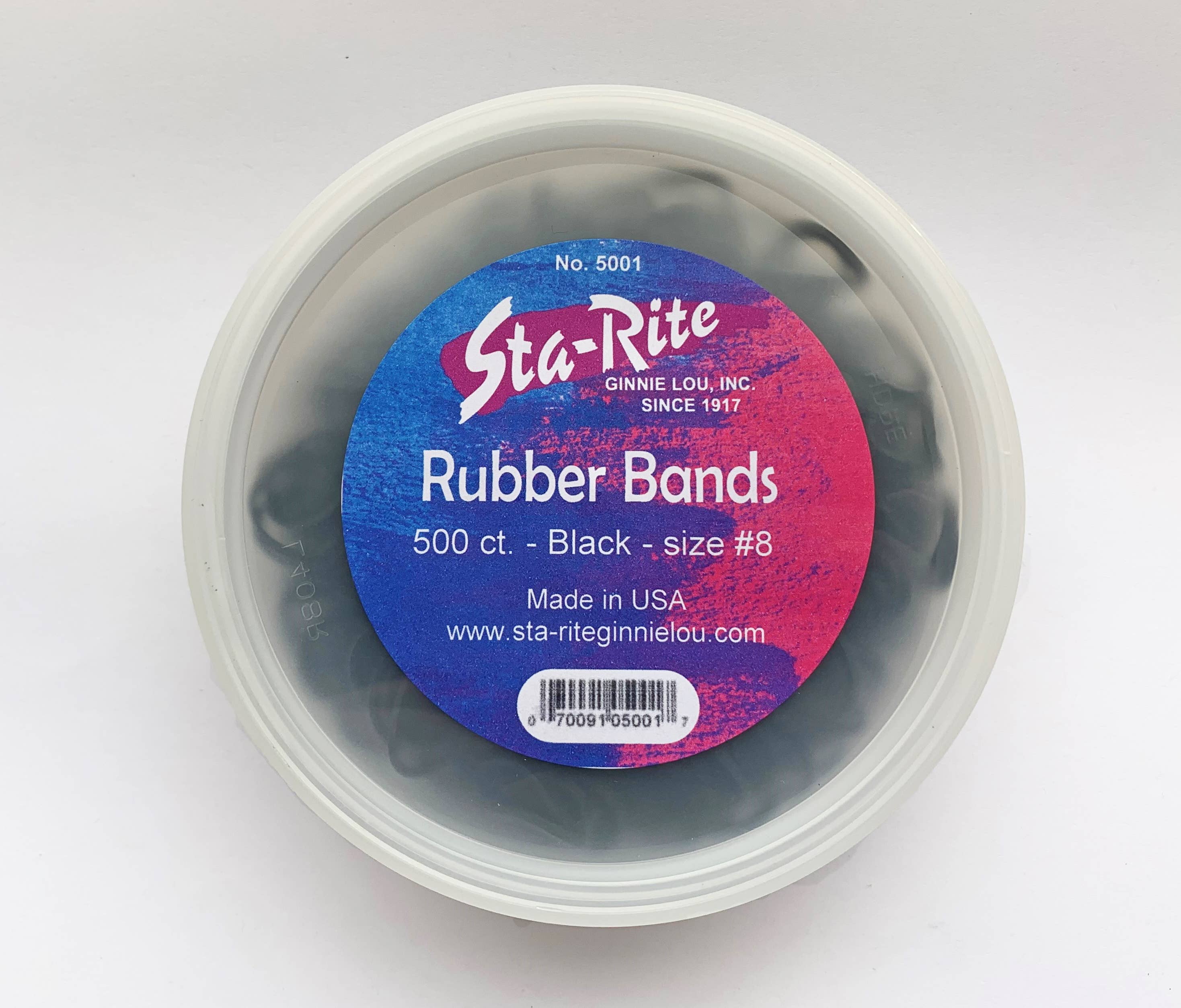 Sta-Rite Ginnie Lou - Wholesale Hair Tie - Rubber Bands - 500 ct2