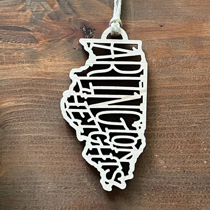Arlington Heights, IL Ornament for wholesale by Made by One32