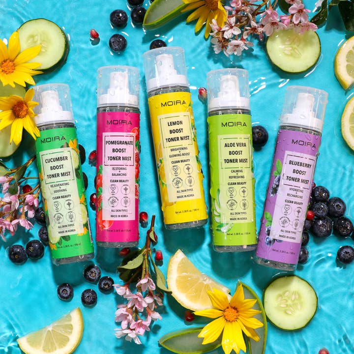 Moira Cosmetics - Vendita all'ingrosso Spray/Acqua viso e corpo - Boost Toner Mist- cetriolo