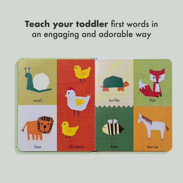 Penguin Random House LLC - Wholesale Baby & Toddler Book (0-2) - First Words With Cute Quilted1
