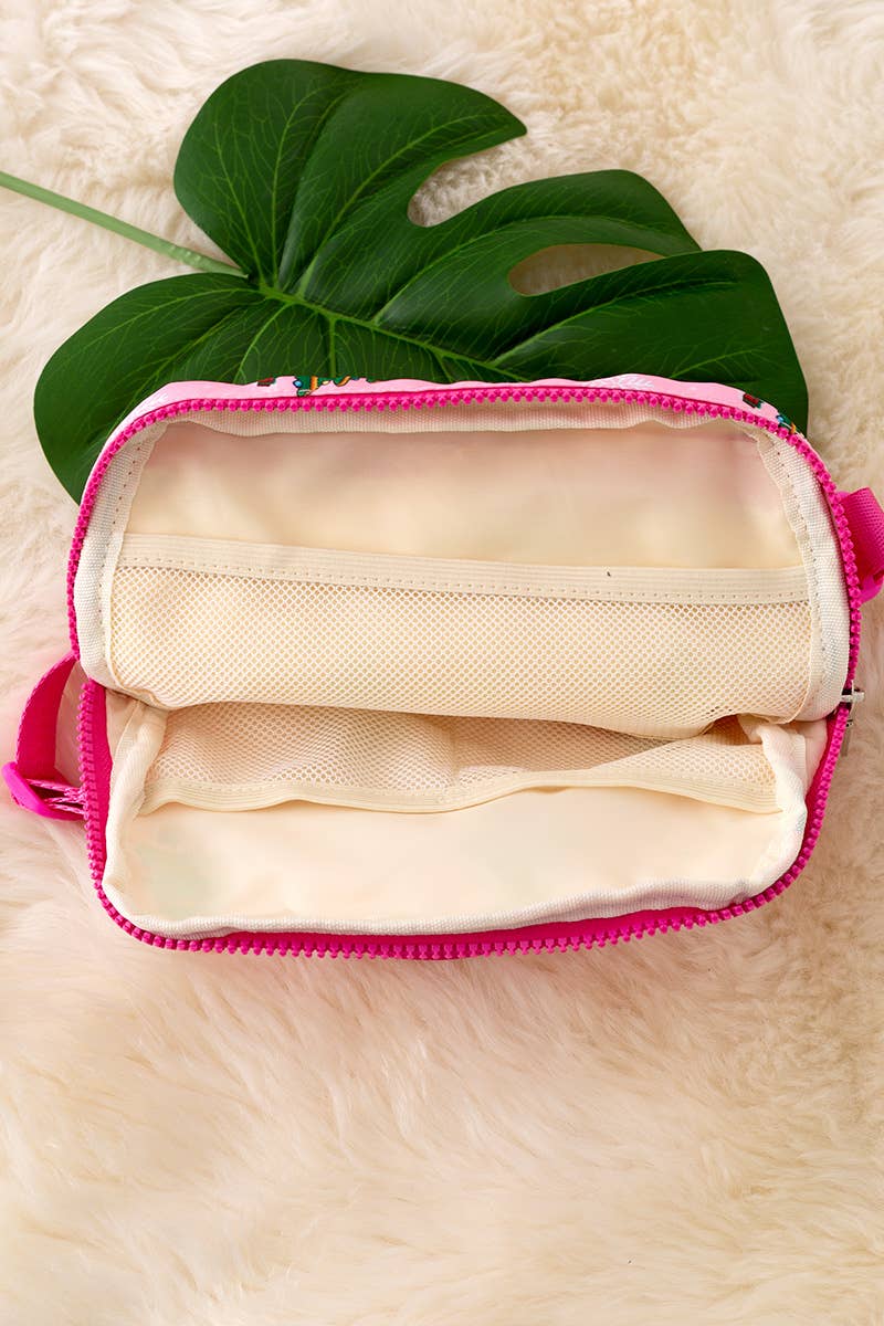 Kids Charm Online - Wholesale Belt Bag - Kids - Christmas printed fanny packs available in 5 prints.5