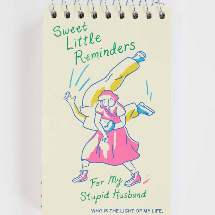 Incognito – wholesale Notebook – PP105 Sweet Little Reminders 3x5 Spiral Notebook