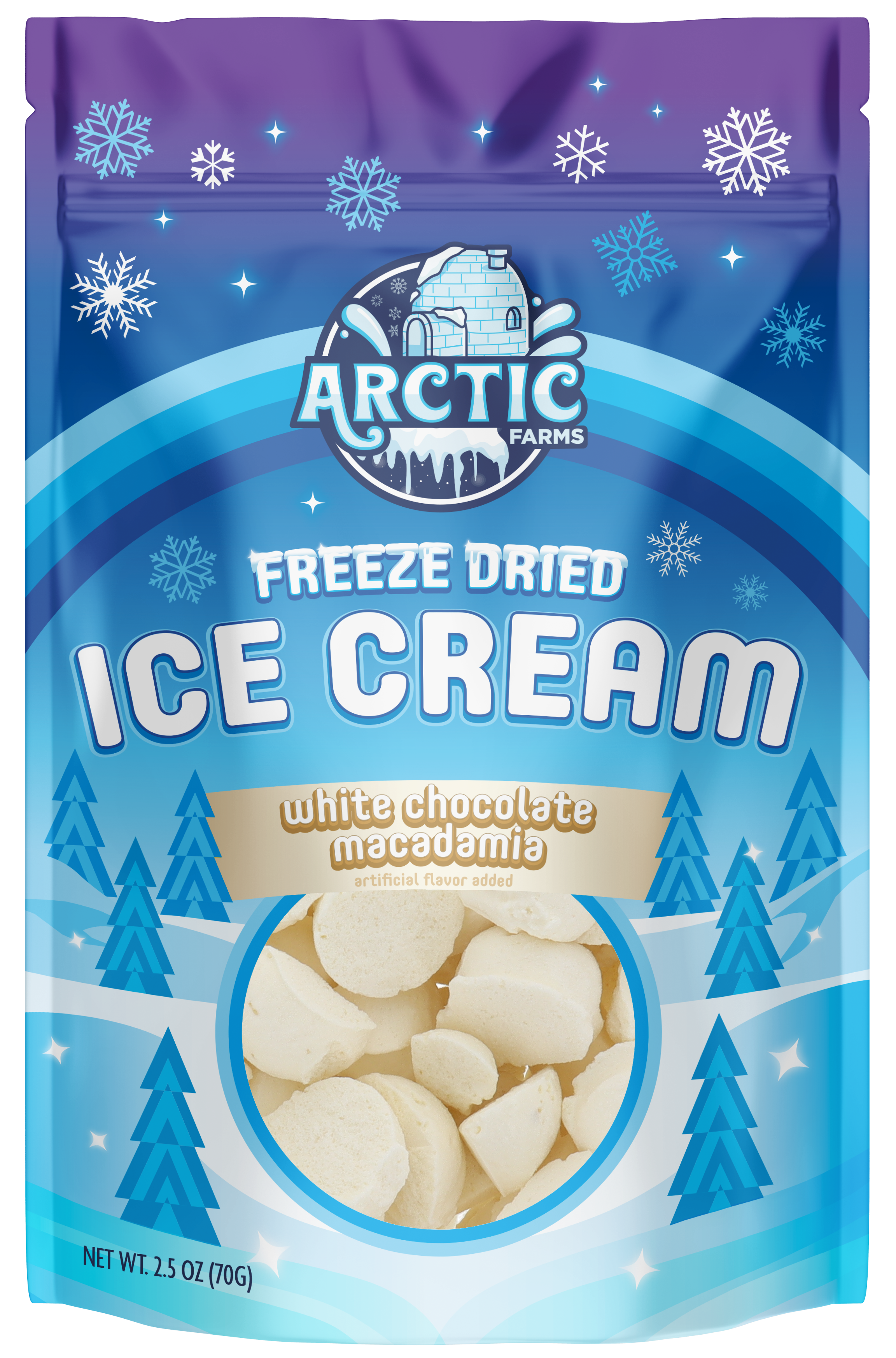Arctic Farms – Sorvete/gelado por atacado – Gelado Liofilizado Que Não Derrete (Bits) (2,5 oz)35