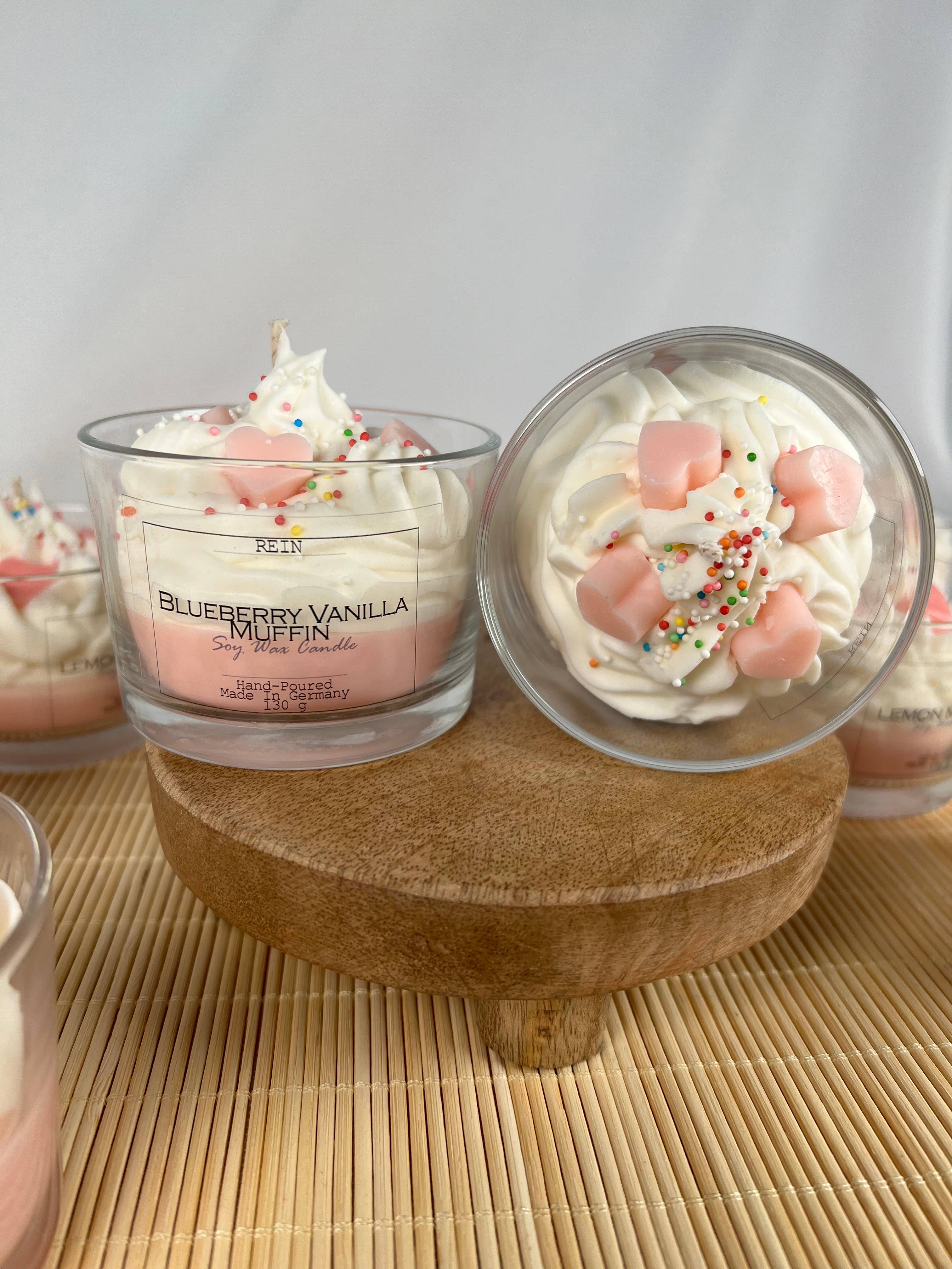 Studio Rein – Engroshandel Gavelys – Hjerte Dessert Duftlys - Håndstøbt1