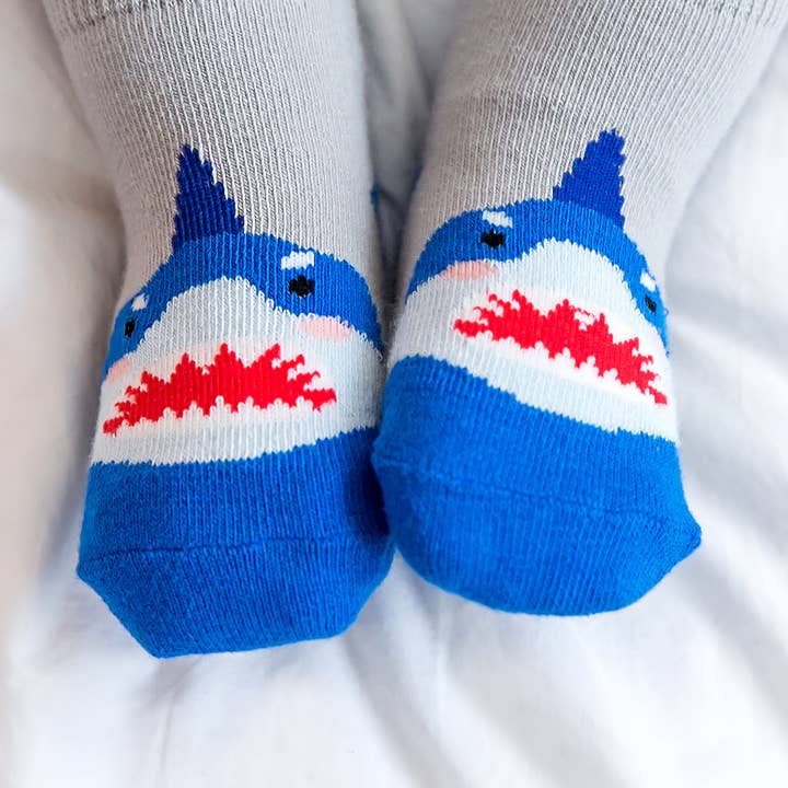 Shark Zoo Baby Animal Socks-C for wholesale by Vaenait Baby
