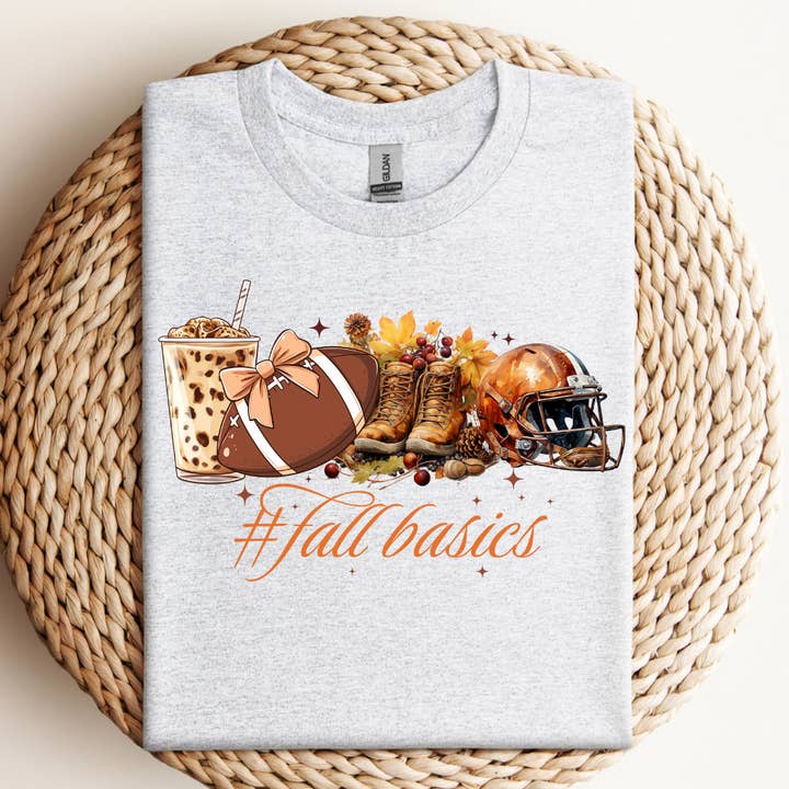 T-shirt d'automne basique pour le jour du match/de football pour la vente par Londas Tees and Tumblers