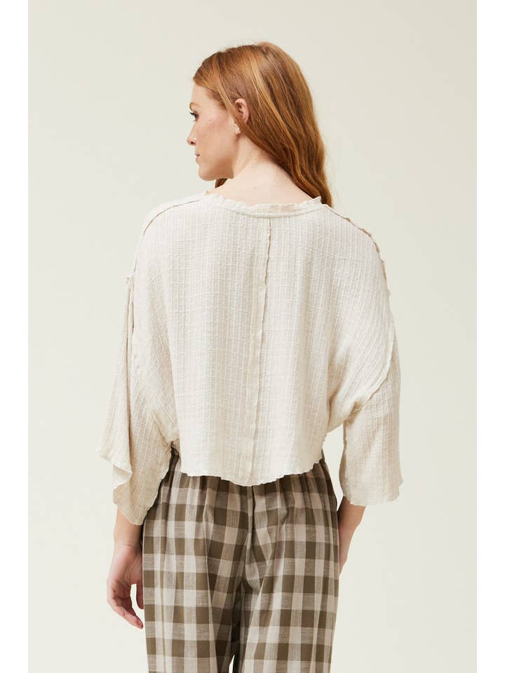 Grade & Gather - Wholesale Knit Top - Women's - 41609 - CUT&SEW LOOSE FIT TOP