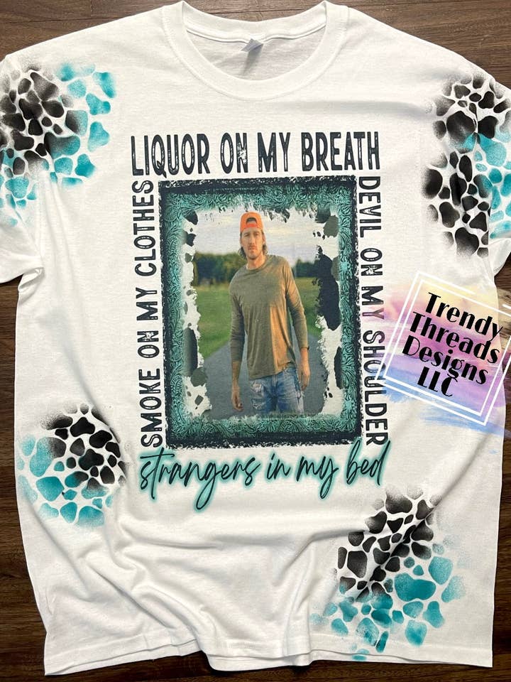 Spiritus på min ånde skjorte | ko print for engroshandel hos Trendy Threads Designs LLC