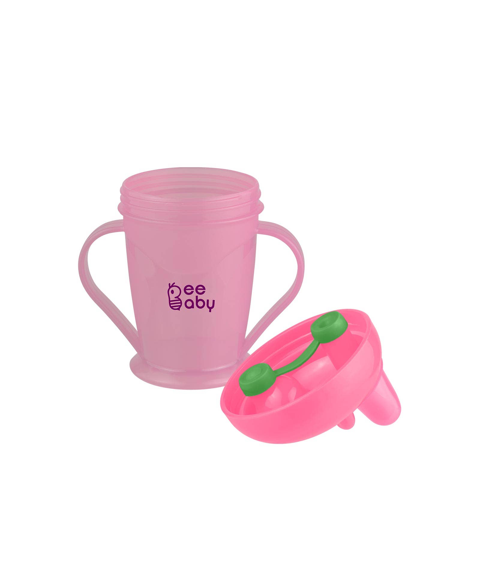 Beebaby - Wholesale Drinking Glass/Cup - Kids & Baby - Beebaby Twin Handle Sipper Single Colour 180ml / 6oz.9