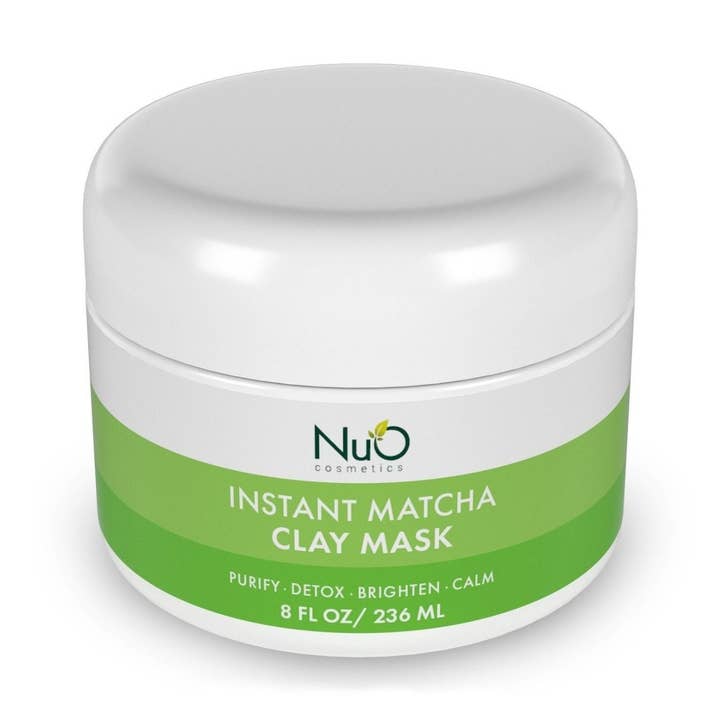 Máscara purificadora de argila Matcha por atacado de NuOrganic Cosmetics