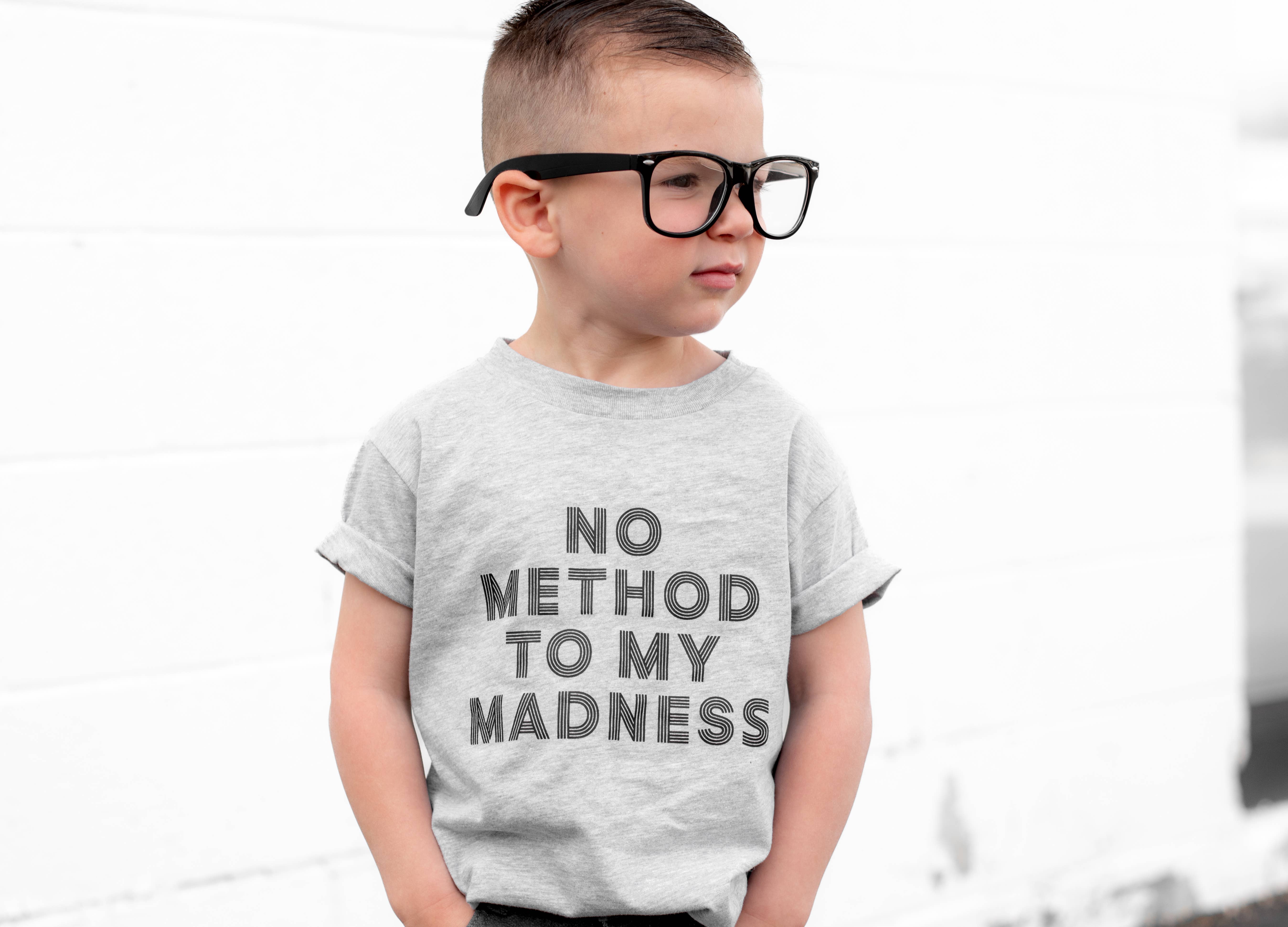 Holland Ave Clothing - Vente T-shirt sérigraphié – enfant - Pas de méthode à ma folie | T-shirt garçon2
