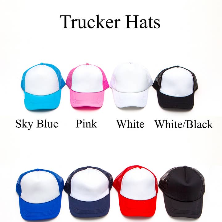 Sisters G Kids - Wholesale Fedora - Women's - Bride Squad and Bride Trucker caps 1