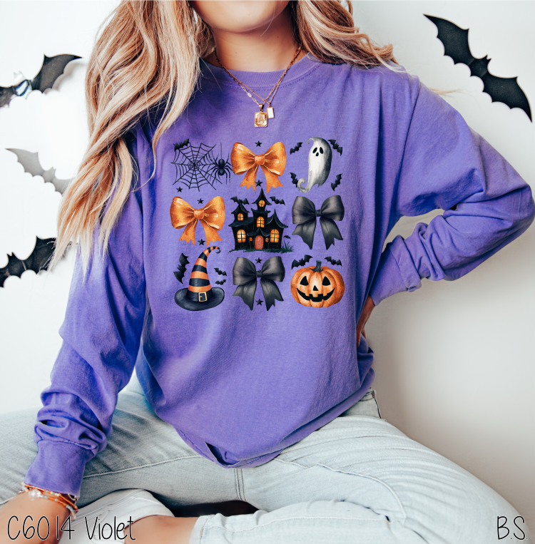 Bama Screens - Wholesale Sublimation Transfer - Halloween Coquette Collage #BS72254