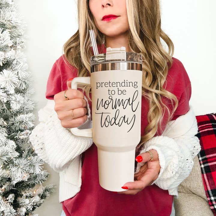 Gia Roma - Wholesale Drinking Glass/Cup - Baseball Drinkware | Baseball Mom Gift Tumblers 40oz Handle61