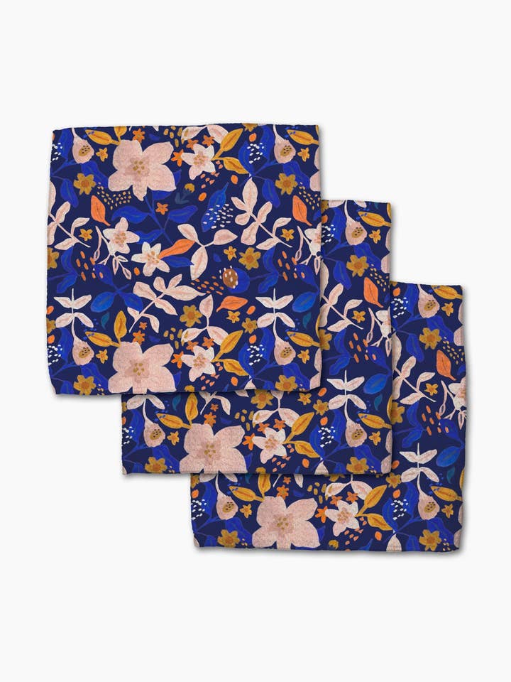 Nightfall Garden Dishcloth Set for wholesale by Geometry