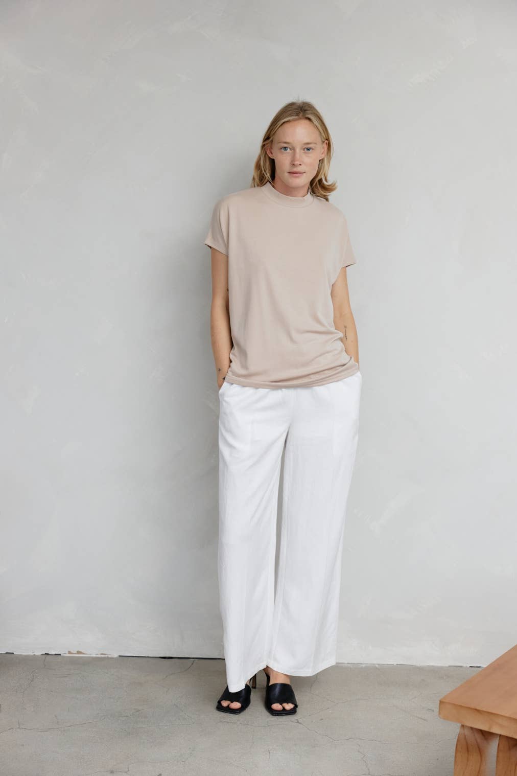 MOD REF - Vente T-shirt – femme - The Ashton Top | Haut délavé à épaules tombantes1