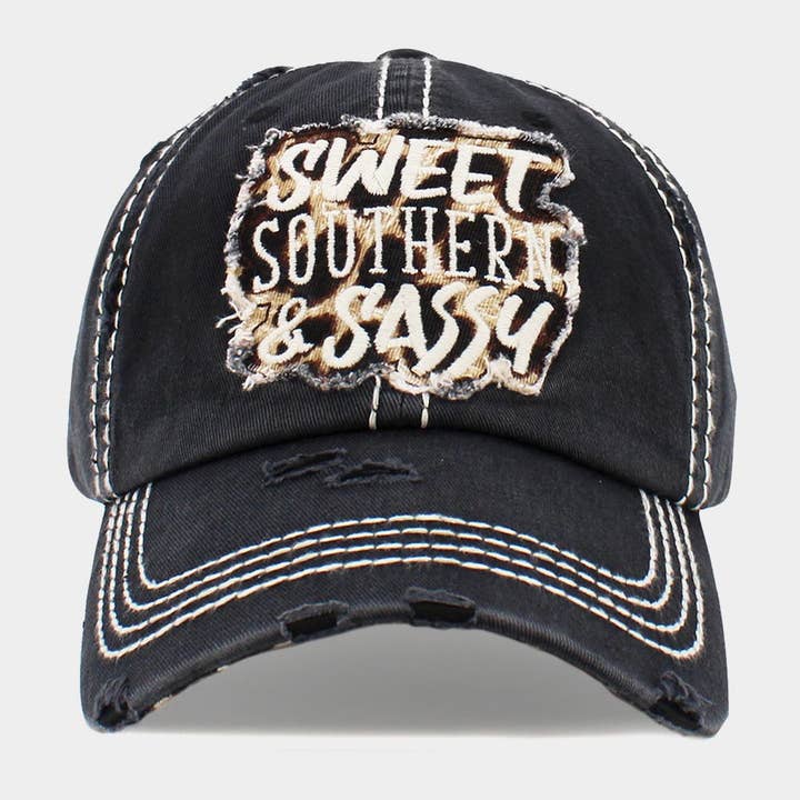 Sensibling Corp. - Wholesale Baseball Cap - Women's - SWEET SOUTHERN SASSY Vintage Baseball Cap3