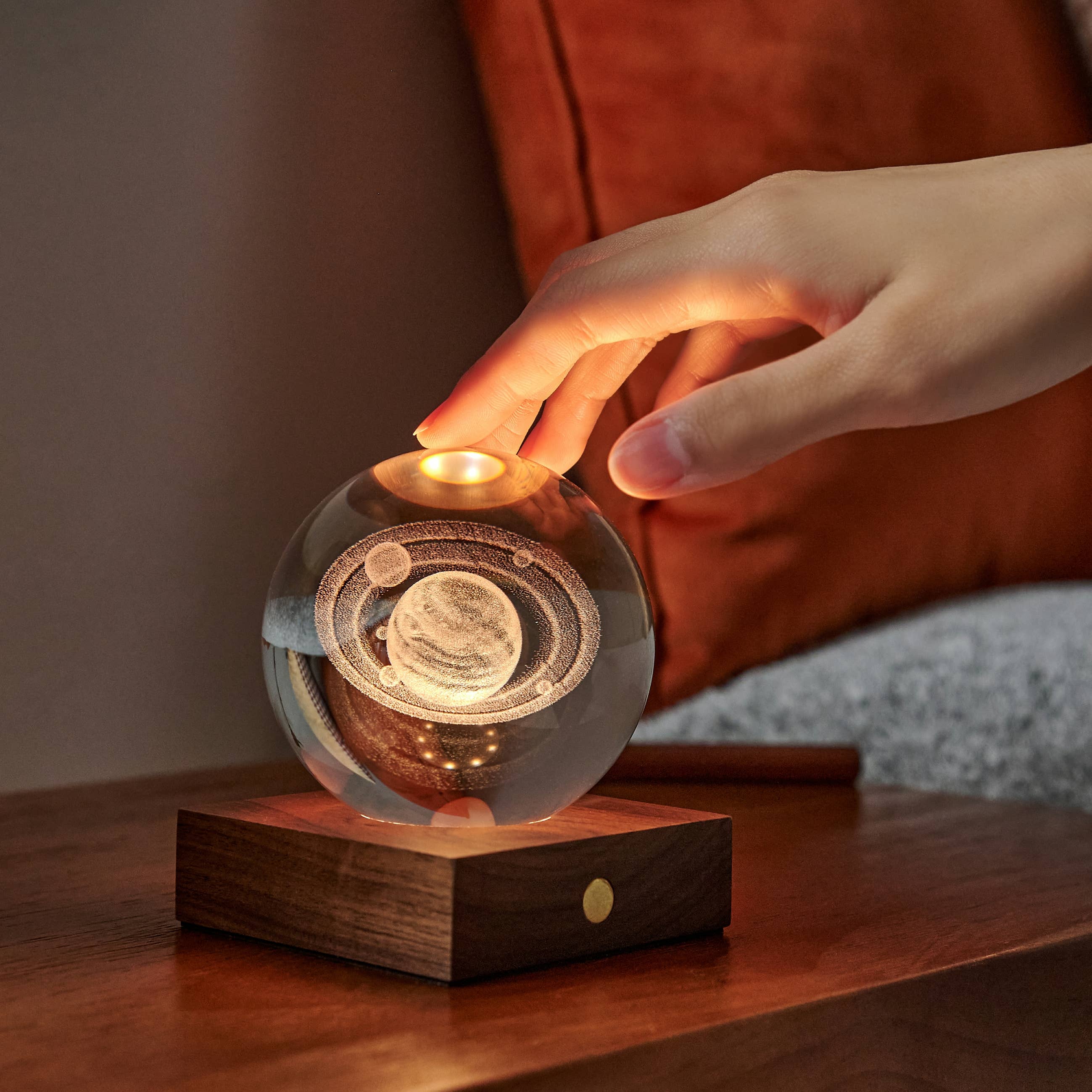 Gingko Design - Wholesale Night light - Amber Crystal Light37