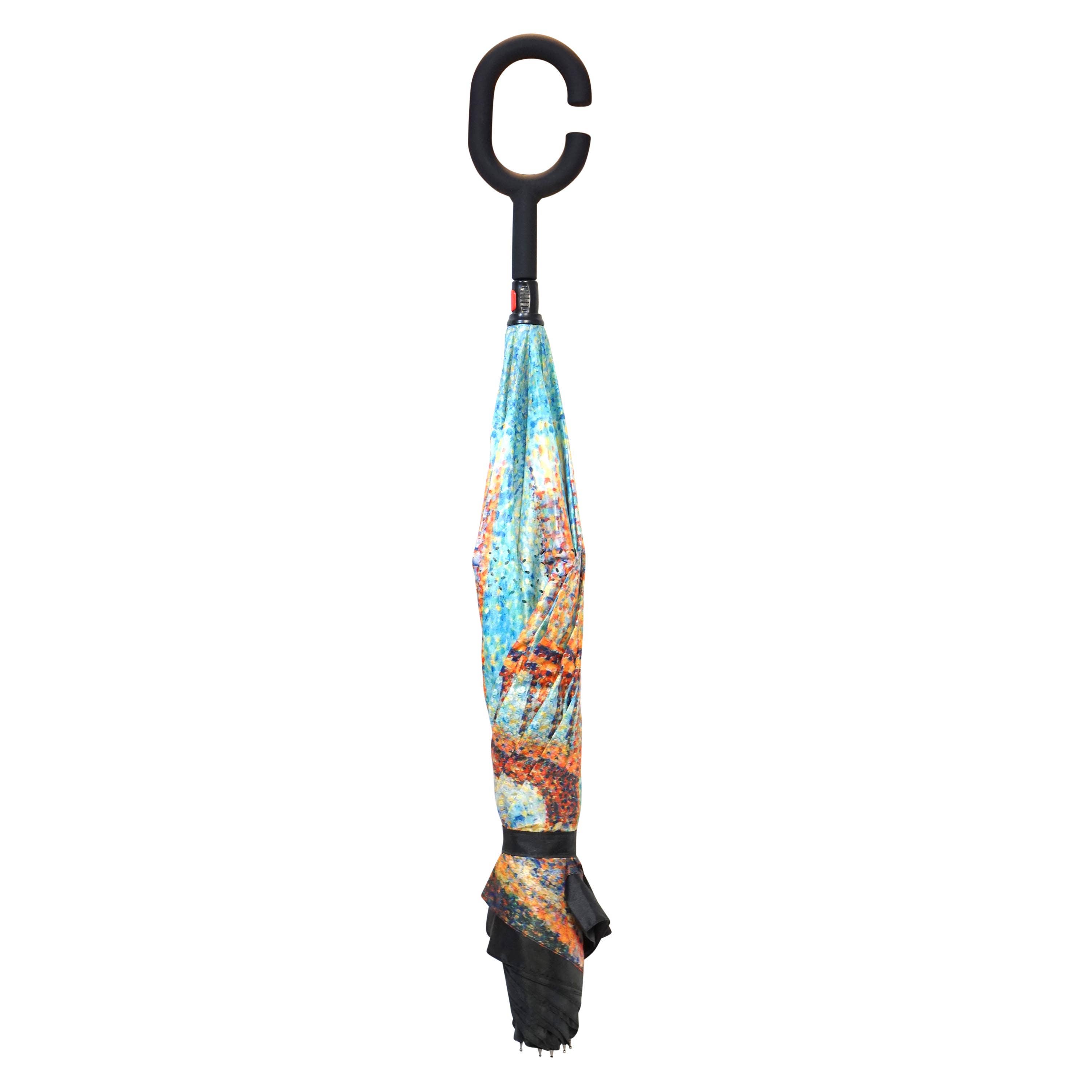 Nupouch / Nufoot - Vente Parapluie – femme - Parapluie inversé Topsy Turvy - 31 couleurs et motifs magnifiques50