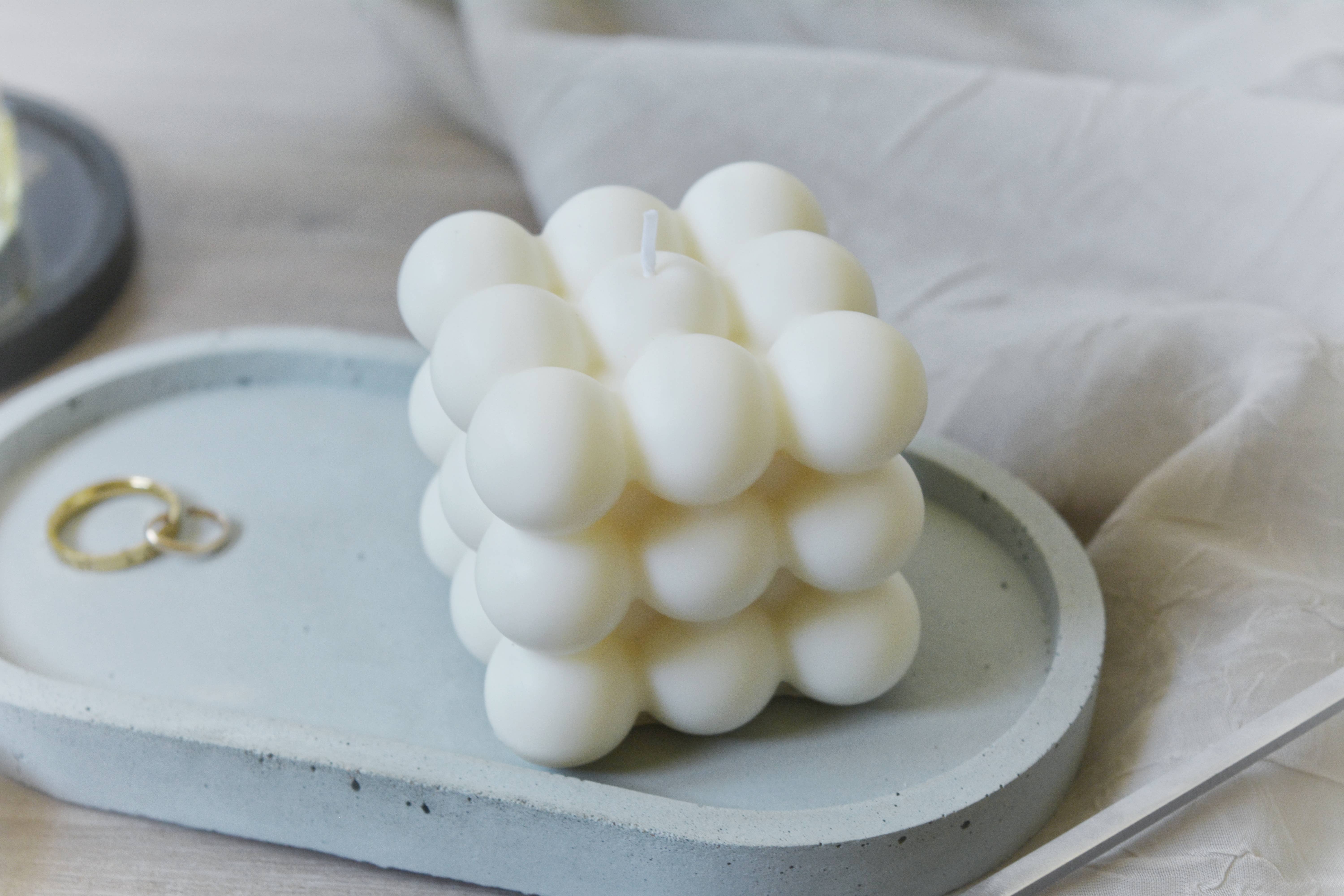 The Freckled Wood Co. - Wholesale Novelty Candle - Bubble Candle, Soy Wax Candle, Pillar Candle, Soy Pillar2