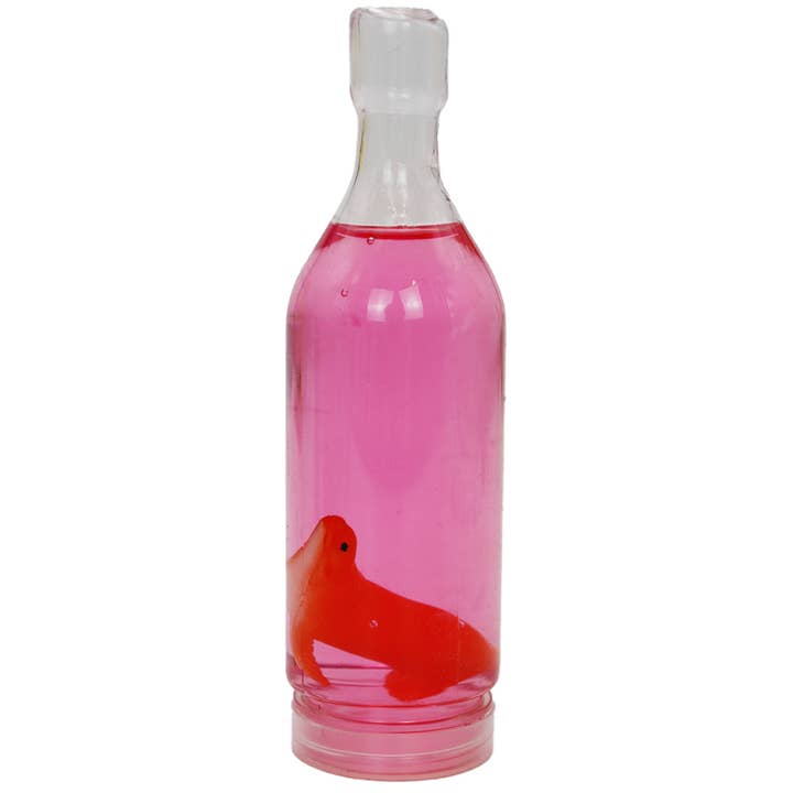 Cap Zone - Wholesale Putty/Slime - Kids - Sea Life Figurine Translucent Gel Slime Bottle