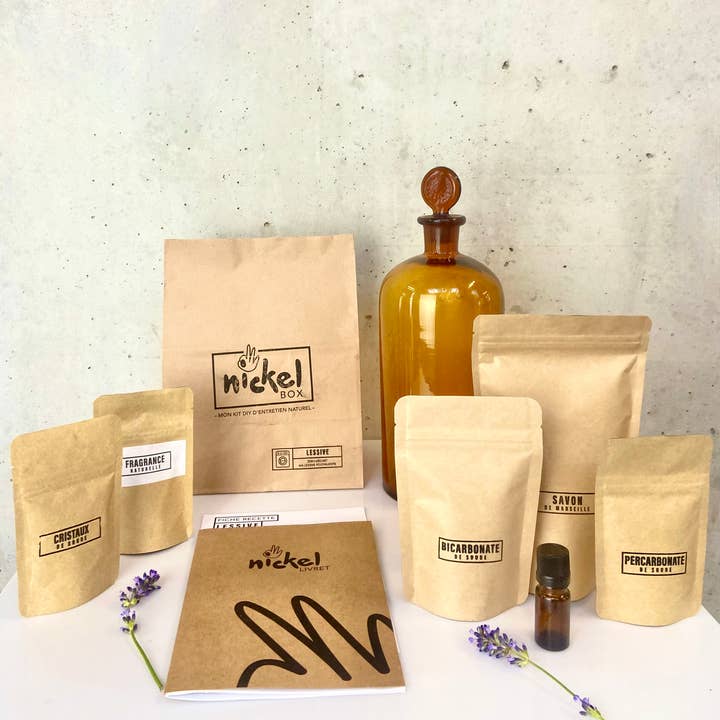 DIY KIT NATUURLIJK WASPOEDER GEPARFUMEERD EN VEELZIJDIG voor wholesale door Naturel Factory