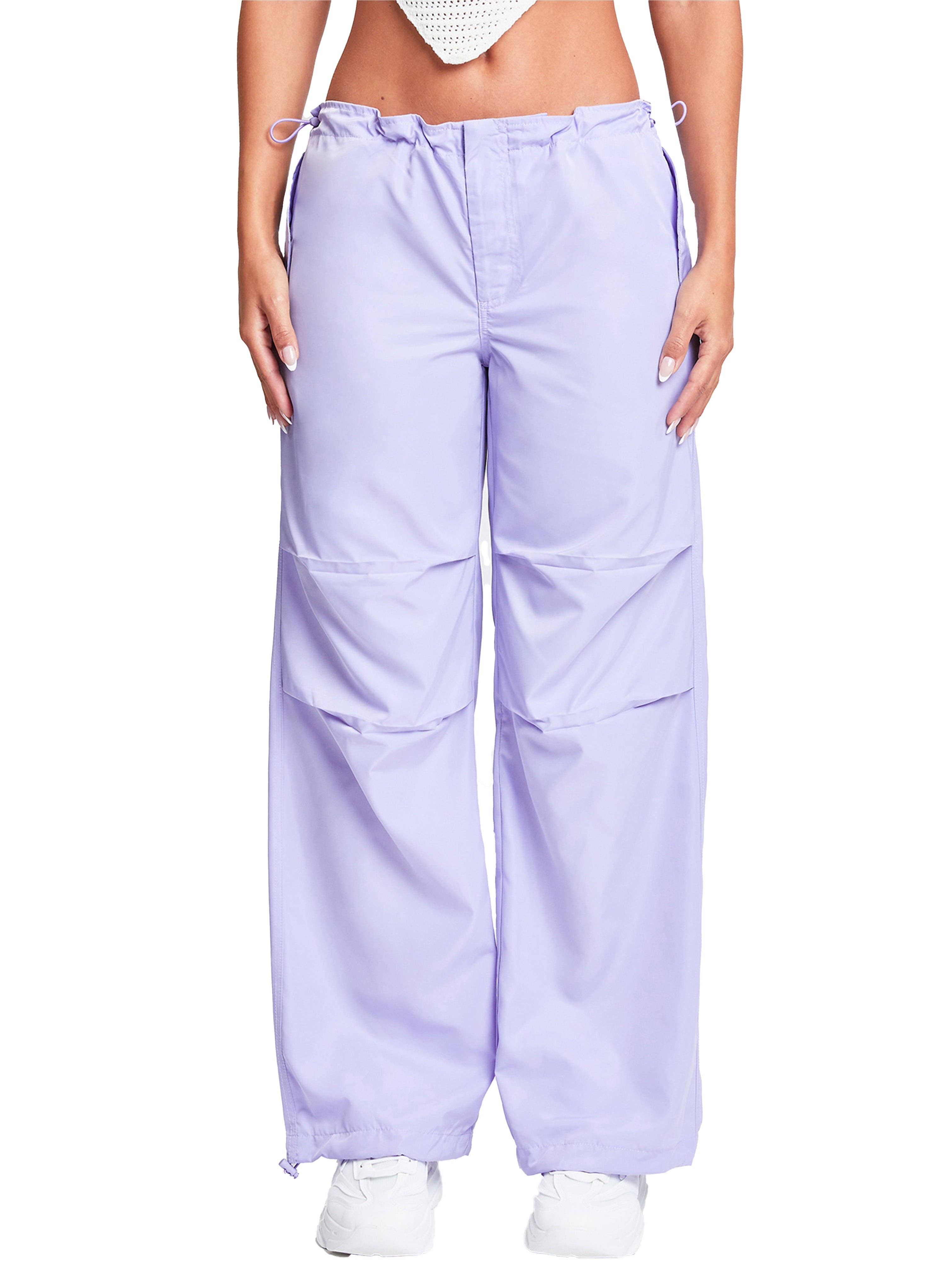 YMI - Wholesale Pants - Women's - Relaxed Nylon Parachute Pants-P1761N131