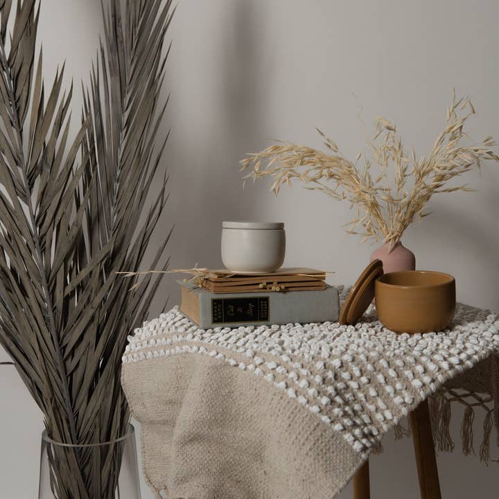 Day Moon Co. - Wholesale Jar/Filled Candle - Douglas Fir + Eucalyptus Hand Poured Concrete Candle