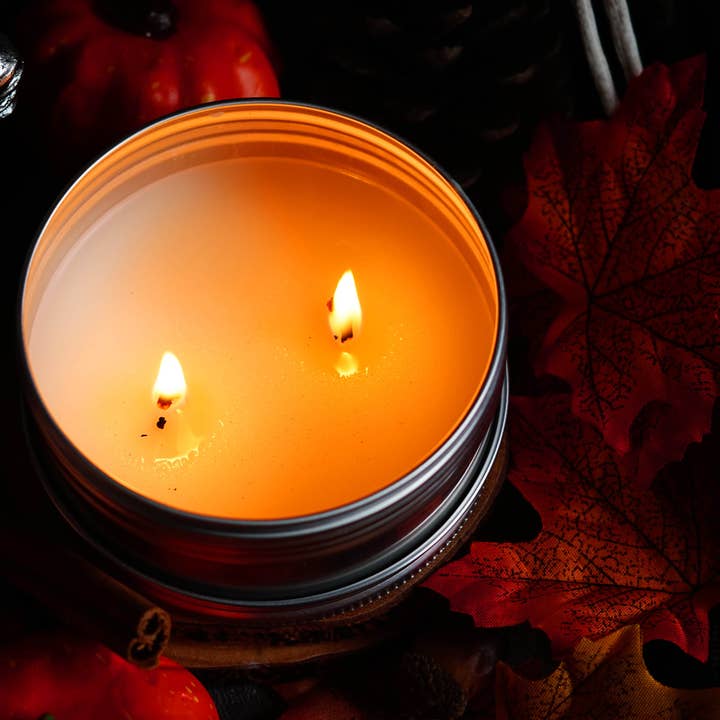 RinkyDink Candles – Velas de viagem por atacado – Vela Perfumada Artesanal Floresta Fatal de Halloween (VG)3