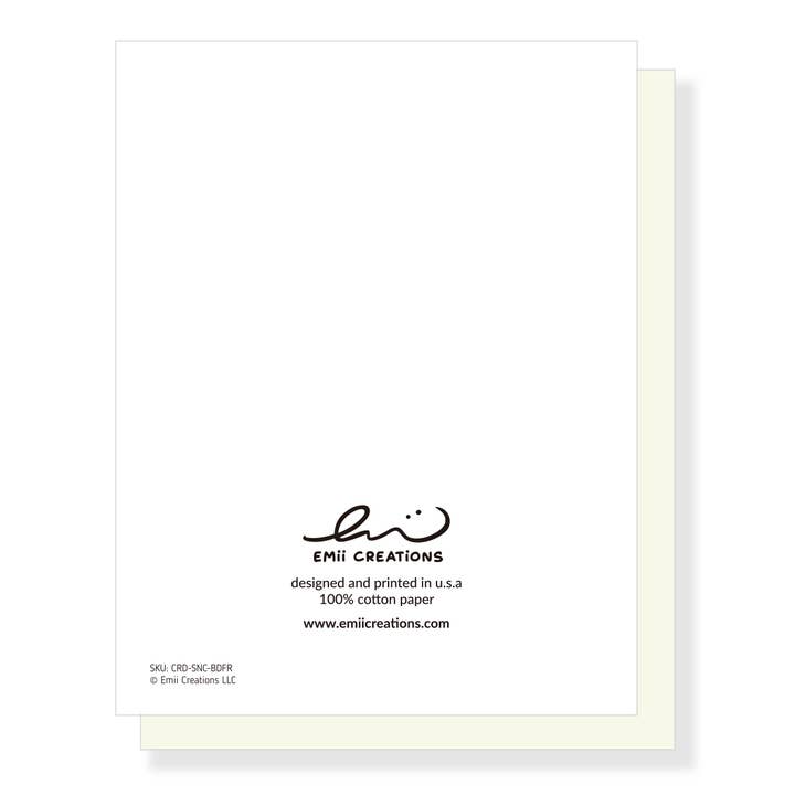 Emii Creations - Wholesale Birthday Card - Dabs Frappy Birthday Card
