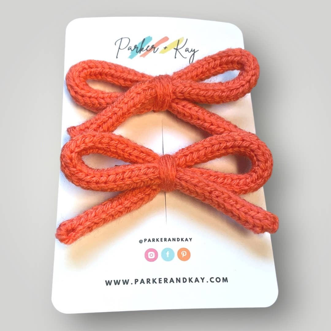 Parker and Kay Collective - Wholesale Hair Bow - Kids - Crocheted Hair Bows17