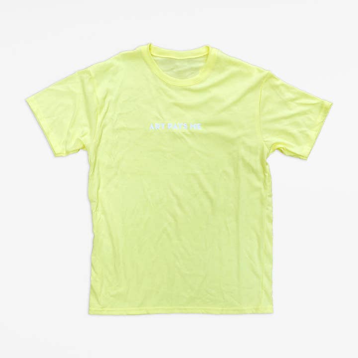 Logo Tee Broderad, Citron för wholesale av Art Pays Me