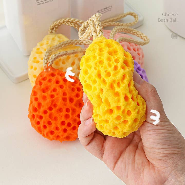 ACCITY - Wholesale Bath Pouf/Sponge - HONEYCOMB SPONGE BATH BALL BATH SPONGE BATH SPONGE_CWMM3326
