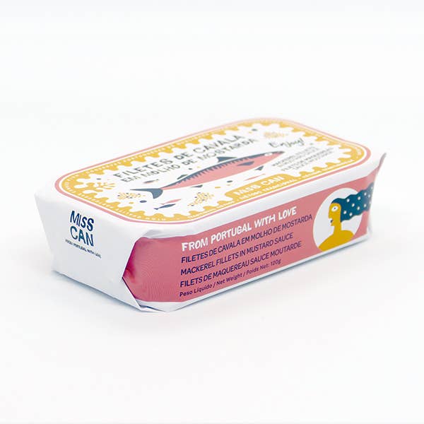 Miss Can by Tin2Table - Wholesale Tinned Fish - MACKEREL FILLETS WITH MUSTARD SAUCE6