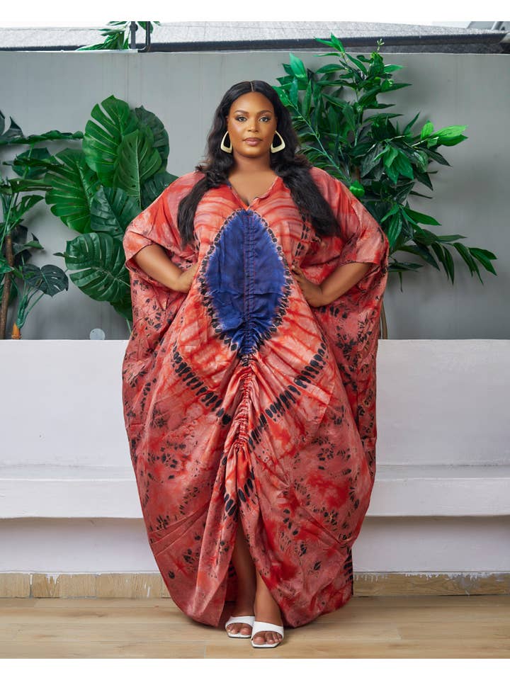 CUMO London – wholesale Kaftan - Dam – Nytt i afrikansk Kaftan Boubou Bubu Maxiklänning - Amiri