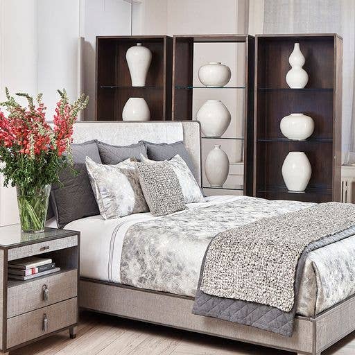 Silver Terrazzo Duvet Set for wholesale on Faire