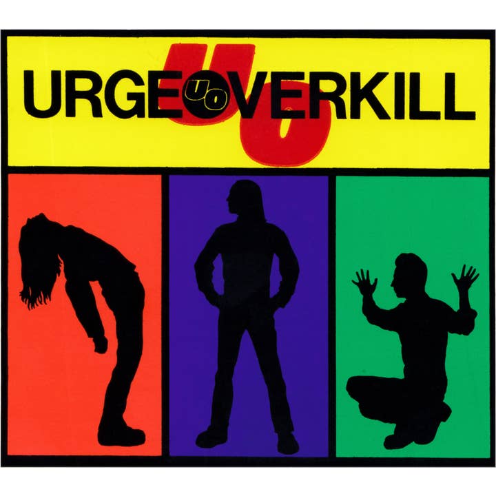 Autocollant - Urge Overkill - Logo pour la vente par Square Deal Recordings & Supplies