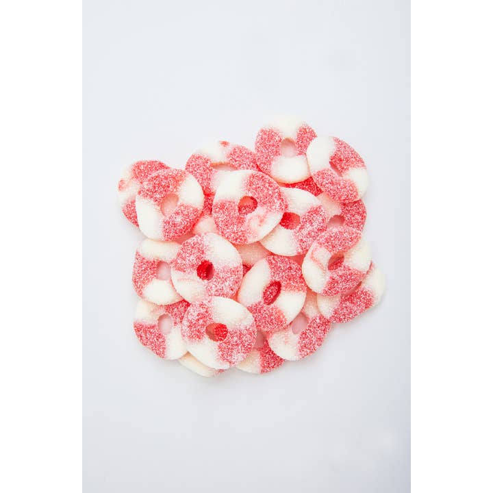 Sour Tooth - Wholesale Gummy - Sour Strawberry Rings2