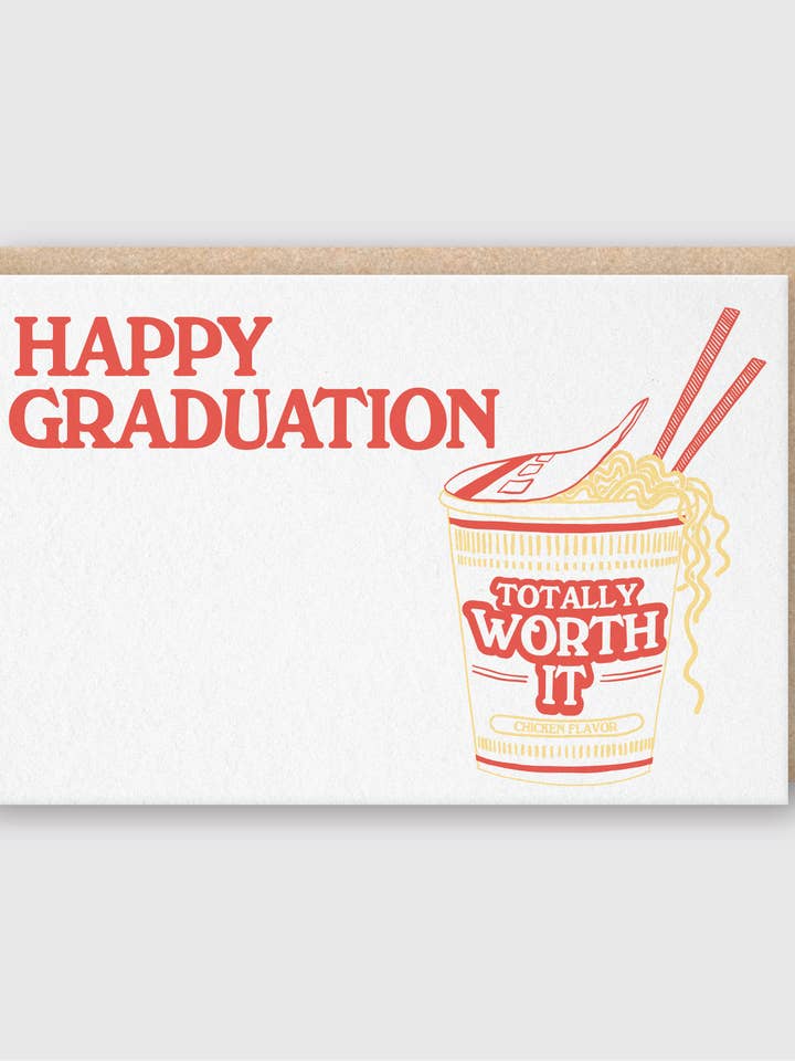 Grad Ramen Worth It for wholesale by Pike Street Press