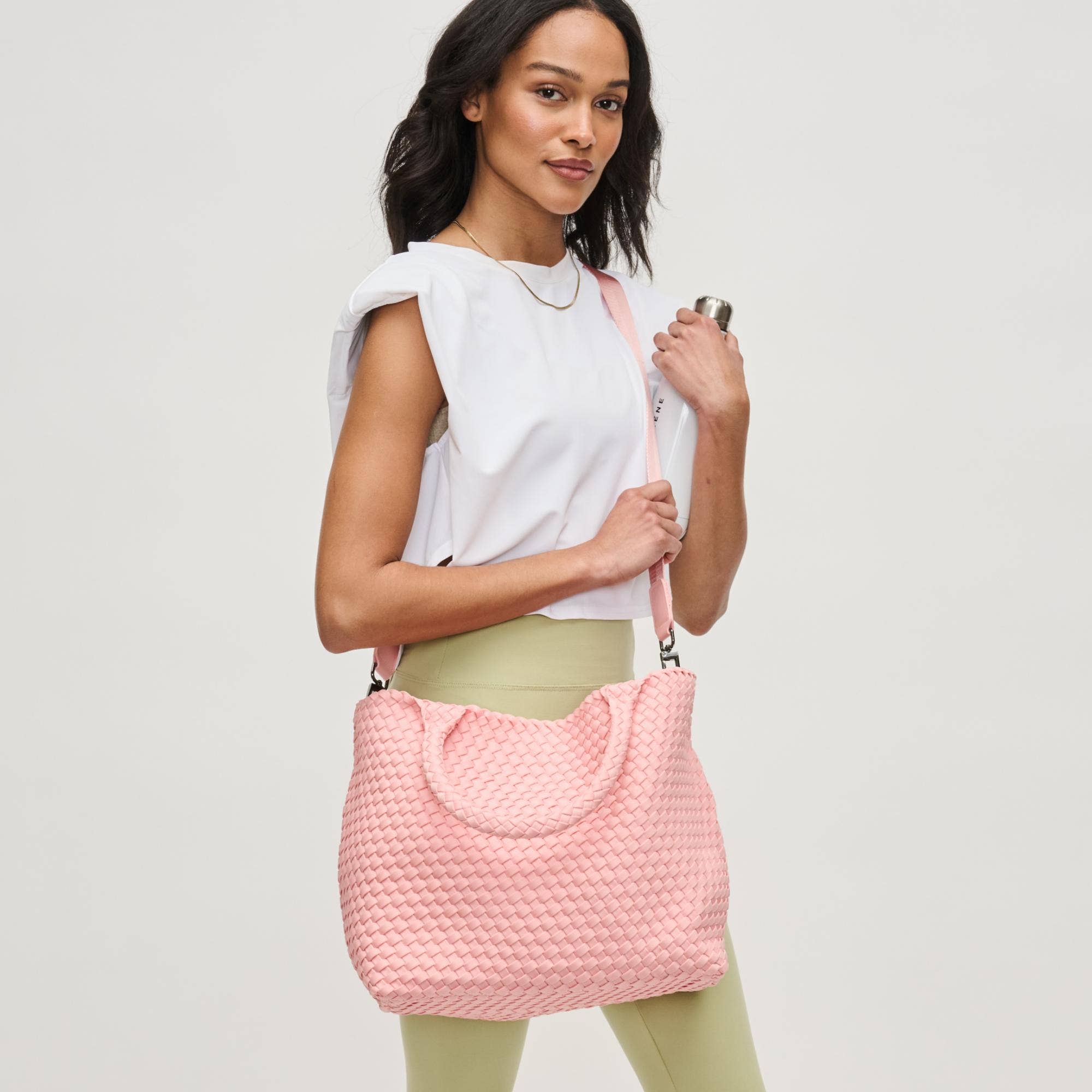 Sol and Selene - Vendita all'ingrosso Borsa tote - Donna - Borsa Media in Neoprene Intrecciato "Sky's The Limit"174