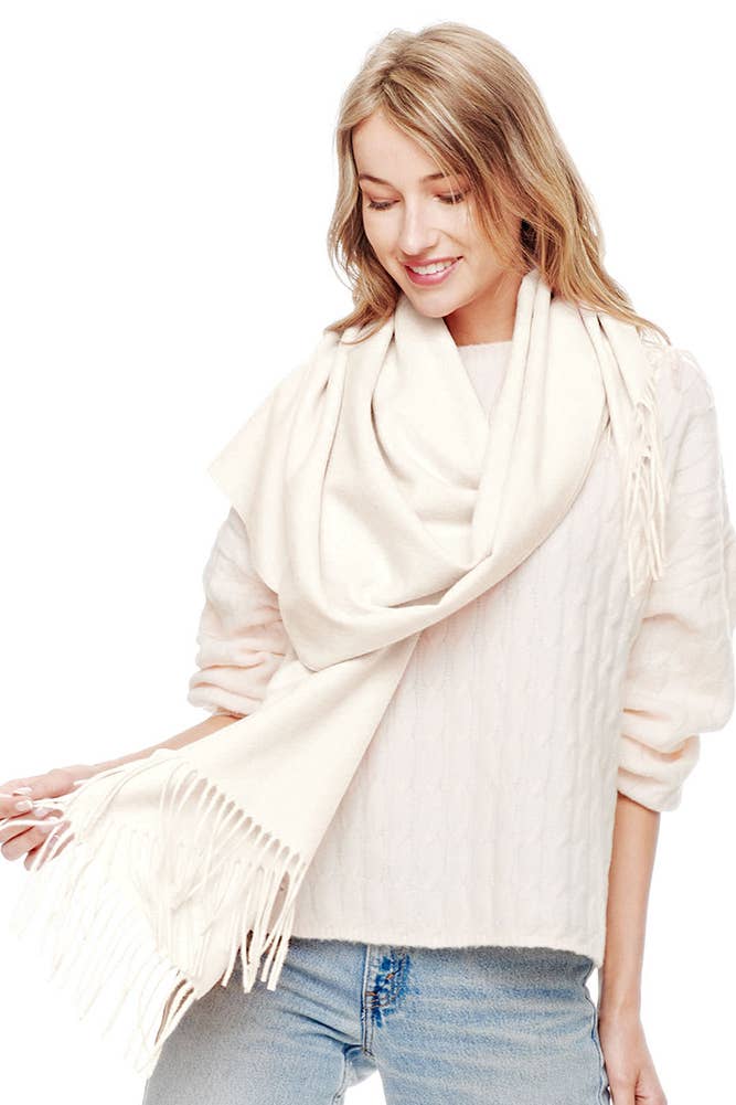 Hana – wholesale Halsduk - Dam – Mjuk kashmir enfärgad franssjal23