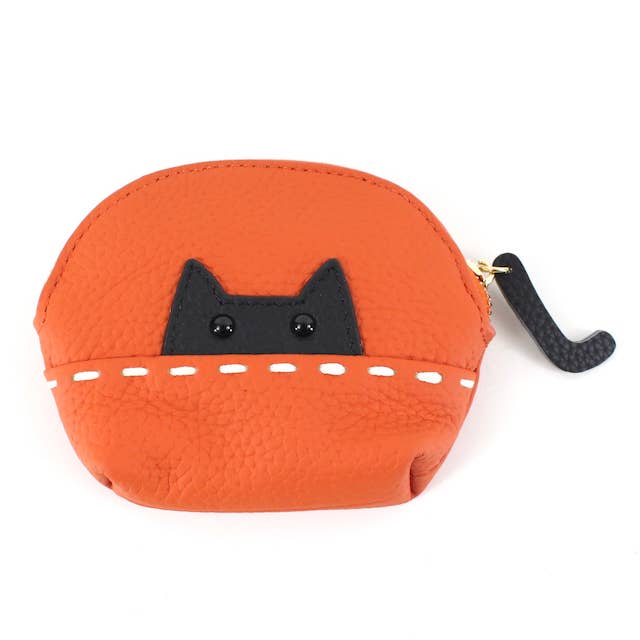 Pretty Persuasions - Venta al por mayor Monedero - Mujer - Monedero de piel con forma de gatito PL24015 con llavero2