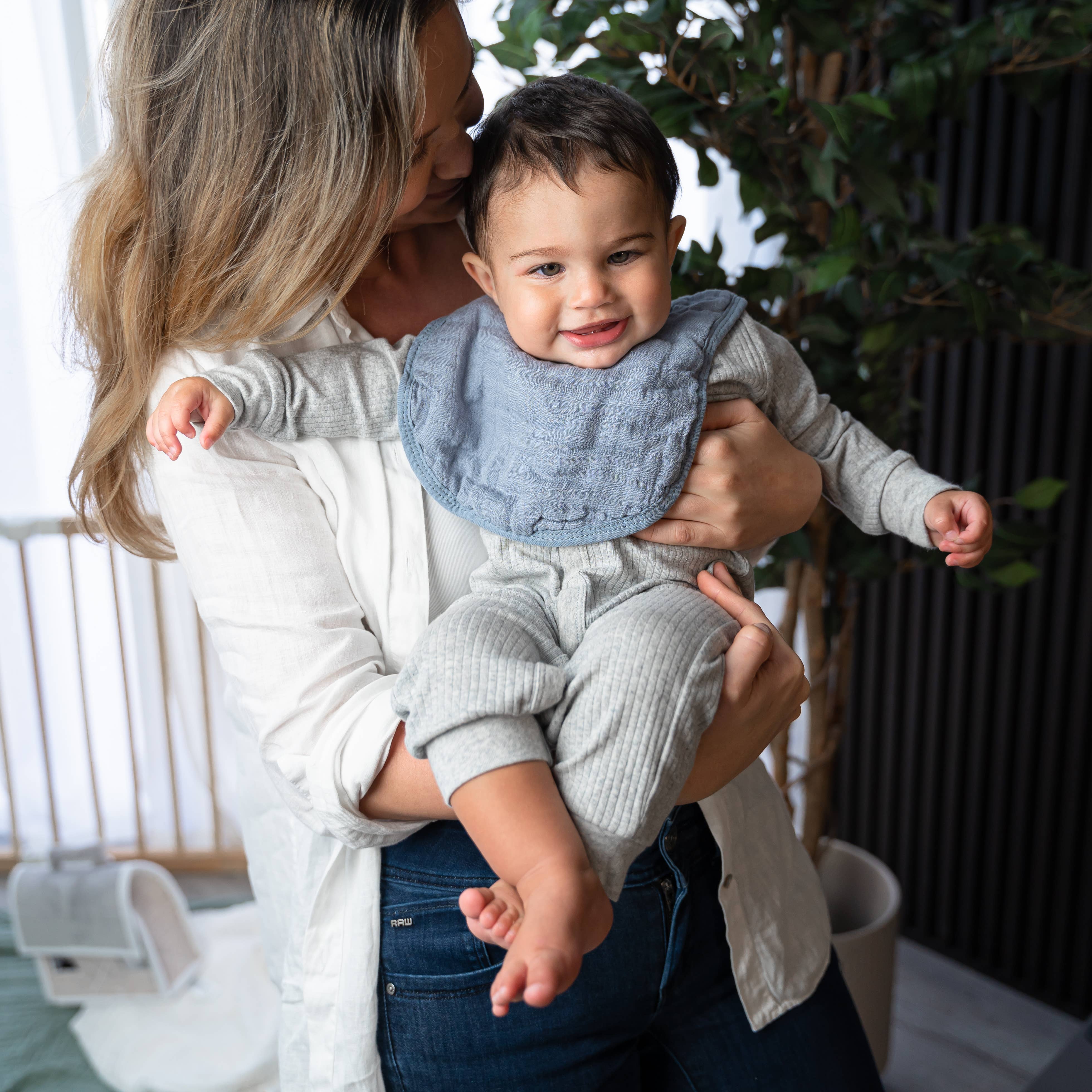 Comfy Cubs - Wholesale Bib - Baby - Muslin Cotton Baby Bibs Adjustable Size by Comfy Cubs12