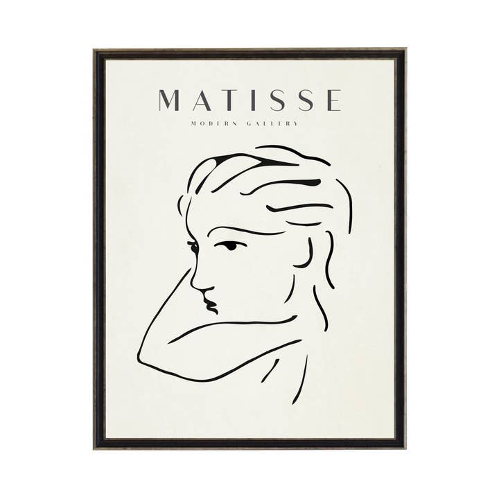 Matisse Sketch Of A Female On White for wholesale by Antique Curiosities Inc