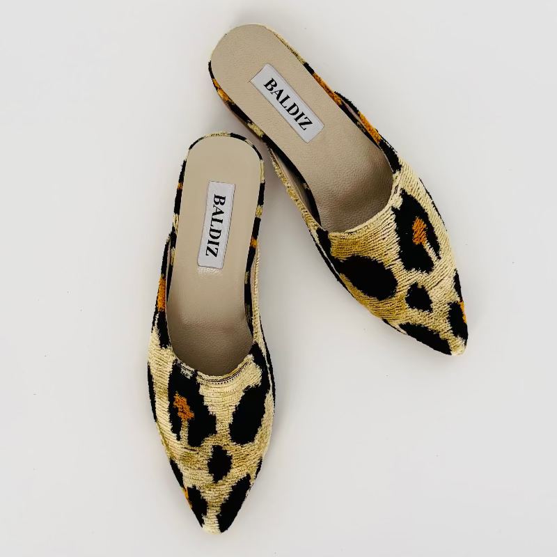 FW F Leopard Print Nora Slide for wholesale on Faire0