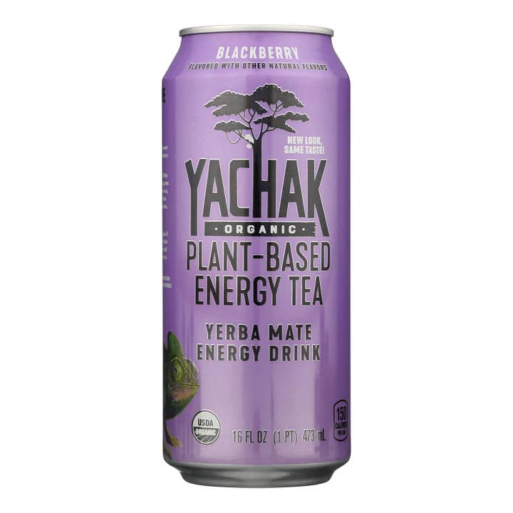 Everyday Supply Co - Wholesale Iced Tea - Yachak - Yerba Mate Blackberry - Case Of 12-16 Fz