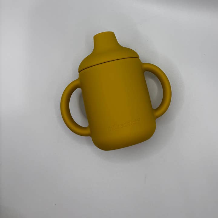 Milk Addict - Vente Verre/tasse – enfant et bébé - Gobelet à première poignée en silicone Milk Addict4