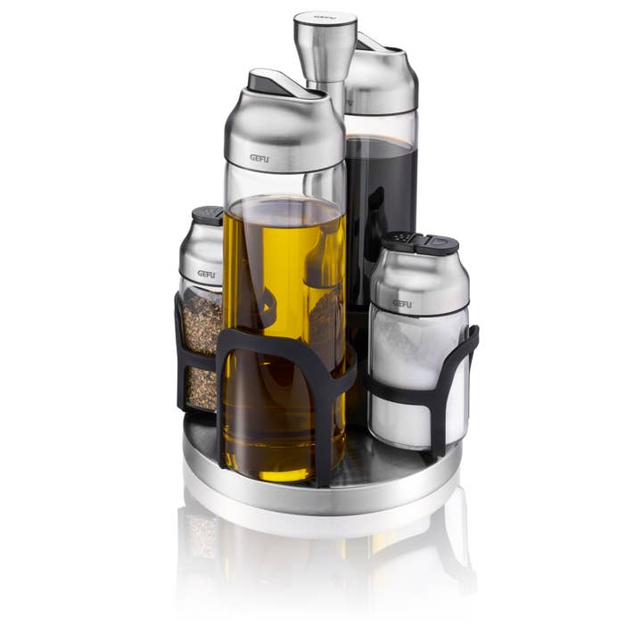 Azijn-olie en Kruidenrek KIPPO, 5-delig voor wholesale door Gefu GmbH